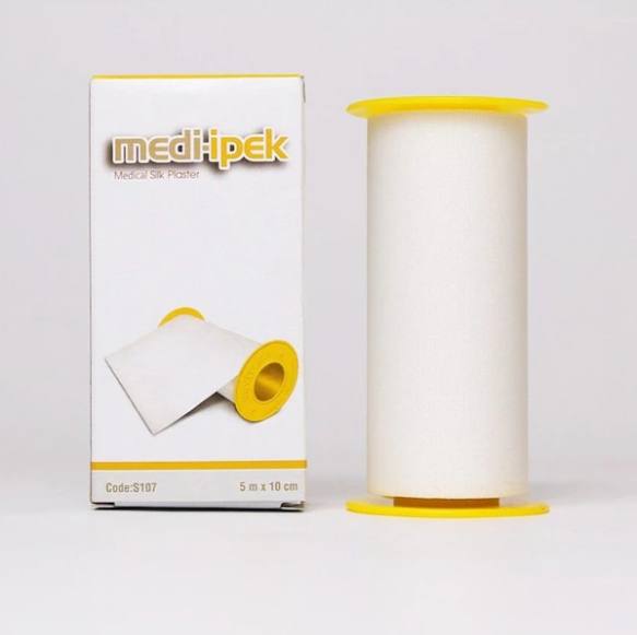 İPEK | 5m X 10 cm Tıbbi İpek Flaster