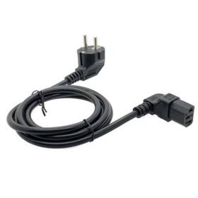 SENSEI EU POWER CORD L TİPİ (ALT) 3X0.75MM 220V 90 DERECE 1.5 METRE POWER KABLO