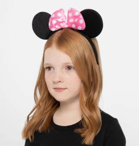 Pembe Fiyonklu Minnie Mouse Tacı Kulak NessiWorld