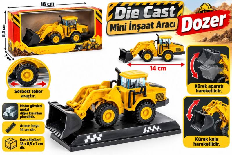 Mini Sarı Kütük Kamyonu