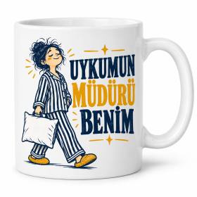Yastık Müdürlüğü Tasarımlı Porselen Kupa - MODEL 1105