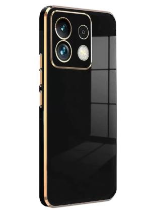 Xiaomi Redmi Note 13 4G Uyumlu Kılıf Volet Silikon - Siyah