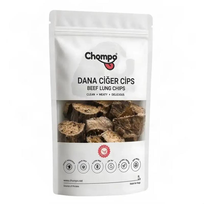 Dana Ciğer Cips 100% Doğal Katkısız Köpek Ödül Maması 100 Gr