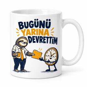 Erteleme Müdürü Tasarımlı Porselen Kupa - MODEL 975