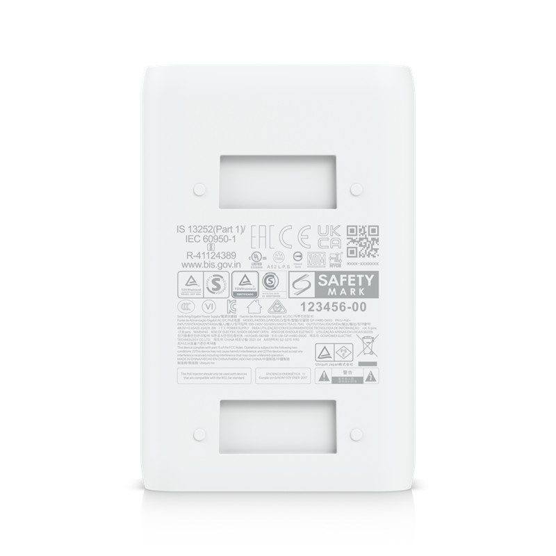 UBIQUITI U-POE+ 48VOLT 30WATT GIGABIT PORT POE ADAPTÖR