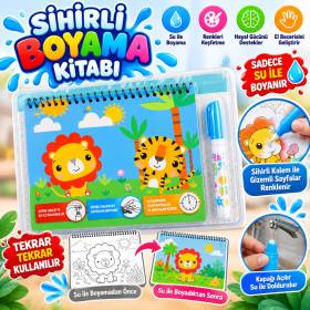 BK010-BK003 Sihirli Boyama Kitabı
