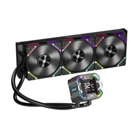 1ST PLAYER X STARSHIP E X360E MM SİYAH ARGB DİJİTAL EKRAN AM5 / LGA 1851 İŞLEMCİ SIVI SOĞUTUCU