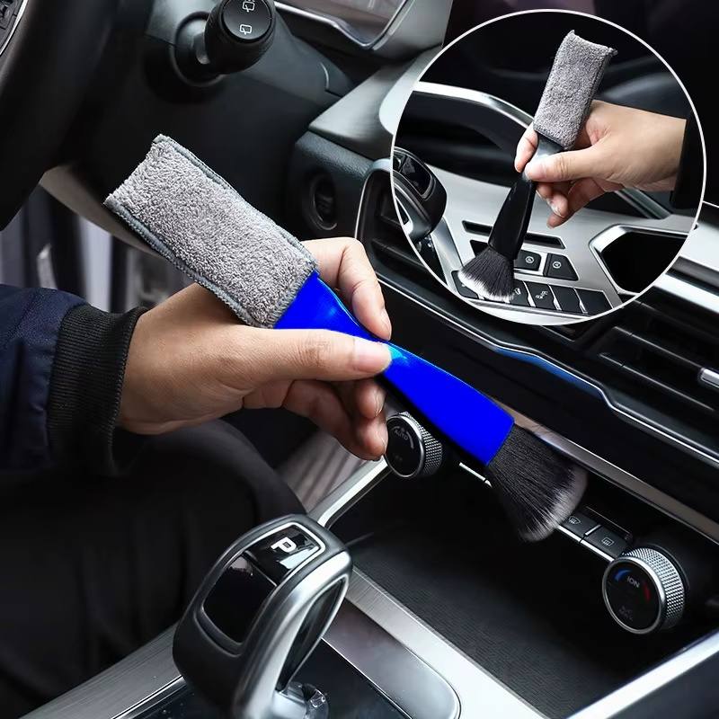Çok Fonksiyonlu Detay Temizlik Fırçası Klima Izgara Temizleme Aleti 22x5cm