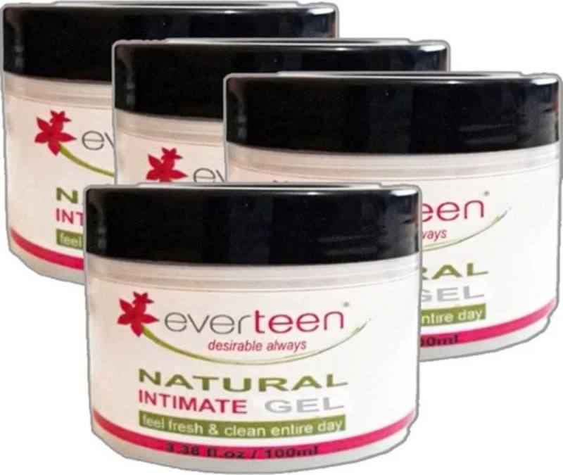 Everteen Intim Gel 4TANEX100 ml Ölçeğinde Kadın Hijyenikjeli Natural
