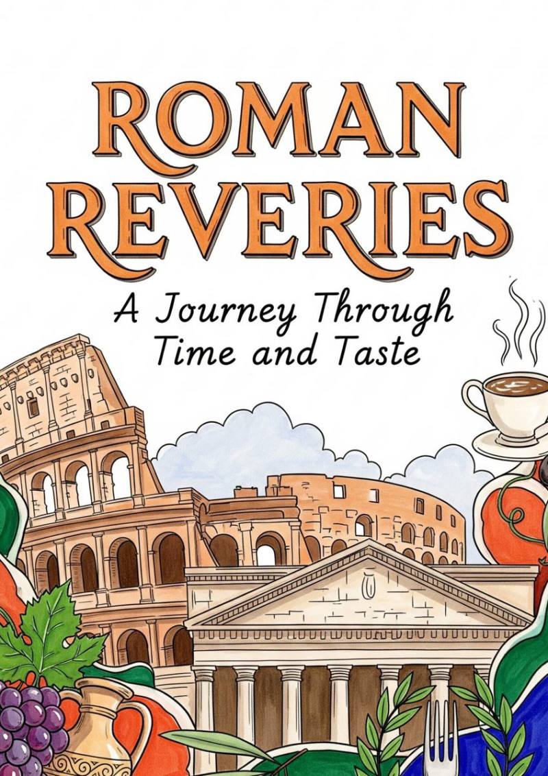 Roman Reveries: A Journey Through Time and Taste - İngilizce E-Kitap (Dijital Teslimat)