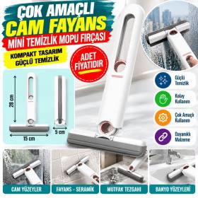 Çok Amaçlı Cam Fayans Mini Temizlik Mopu Fırçası(adet fiyatıdır )