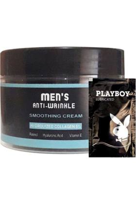 Anti-Wrinkle Smoothing Cream LFHX0012 100 ml Erkek Yüzcilt Gençsi Bakım Kremi Men's + Yanında Jel