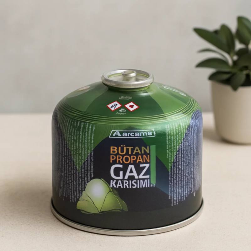 Küçük Tombul Butan-Propan Gaz Kartuşu 230 g