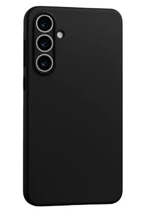 Samsung Galaxy A55 5G Uyumlu Kılıf First Silikon - Siyah