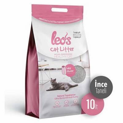 Cat Litter Baby Powder Kokulu İnce Taneli Kedi Kumu 2x10 Lt