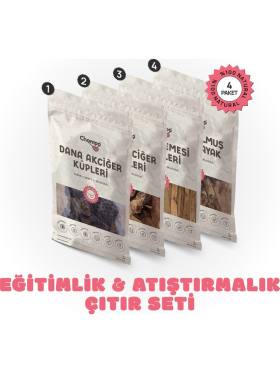 Chompo Eğitimlik & Atıştırmalık Çıtır Set 4'lü