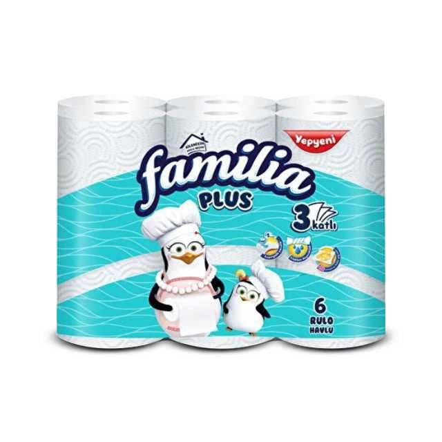 Kağıt Havlu 6 Rulo 1 Adet