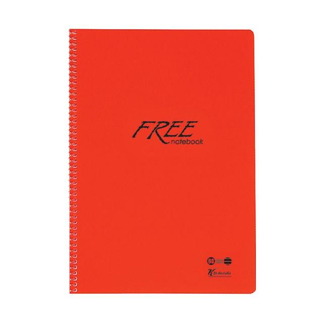 K.Color A4/60 Yeni Free Çizgili Pp Kap.  1 Adet