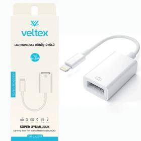 Usb den Lightning iPhone – iPad Flash Bellek Okuyucu VTX-508