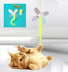 Model Elastik Kendinden Yapışkanlı Kedi Oyun Oltası
