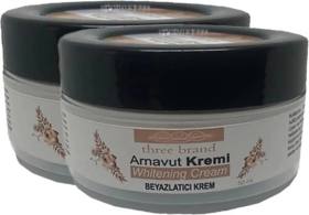 Süper Three Brand Arnavutkremi 2 Adet Whitens Cream Tümbölge  Kremi 50 ml