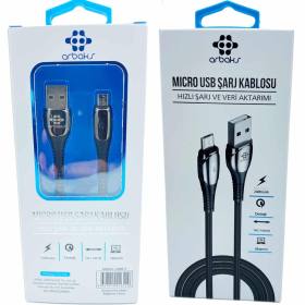 (Micro) Metal Hızlı Şarj Ve Veri Aktarımı – ARB-611