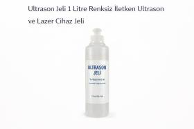 Ultrason Jeli 1 Litre Renksiz İletken Ultrason ve Lazer Cihaz Jeli 1 ADET