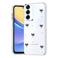 Samsung Galaxy A35 5G Uyumlu Fiyonk Desenli Kapak - Desen 1
