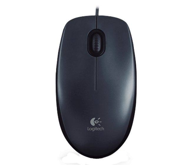 LOGITECH M90 USB OPTİK KABLOLU MOUSE SİYAH 910-001793