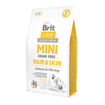 Mini Hair Skin Somonlu ve Ringa Balıklı Küçük Irk Tahılsız Yetişkin Köpek Maması 2 Kg