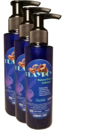 Chocolate Flavor Natural Personal Lubricant 125ml Çikolata Aromalı Kayganlaştırıcı X 3 Adet