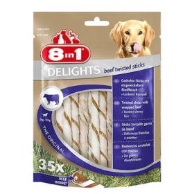 Delights Bones Biftekli Twested Sticks Burgu Çubuğu Köpek Ödülü 190 Gr