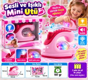 Sesli ve Işıklı Mini Ütü ***OYUNCAKTIR***