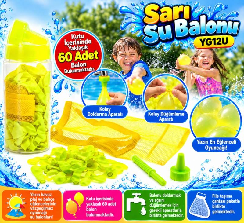 Sarı Su Balonu YG12U