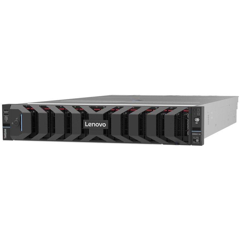 LENOVO THINKSYSTEM SR650 7DGDA00SEA V4 INTEL XEON GOLD 6526P 32GB 8X2.5 1X1300W 3 YIL YERİNDE GARANTİ