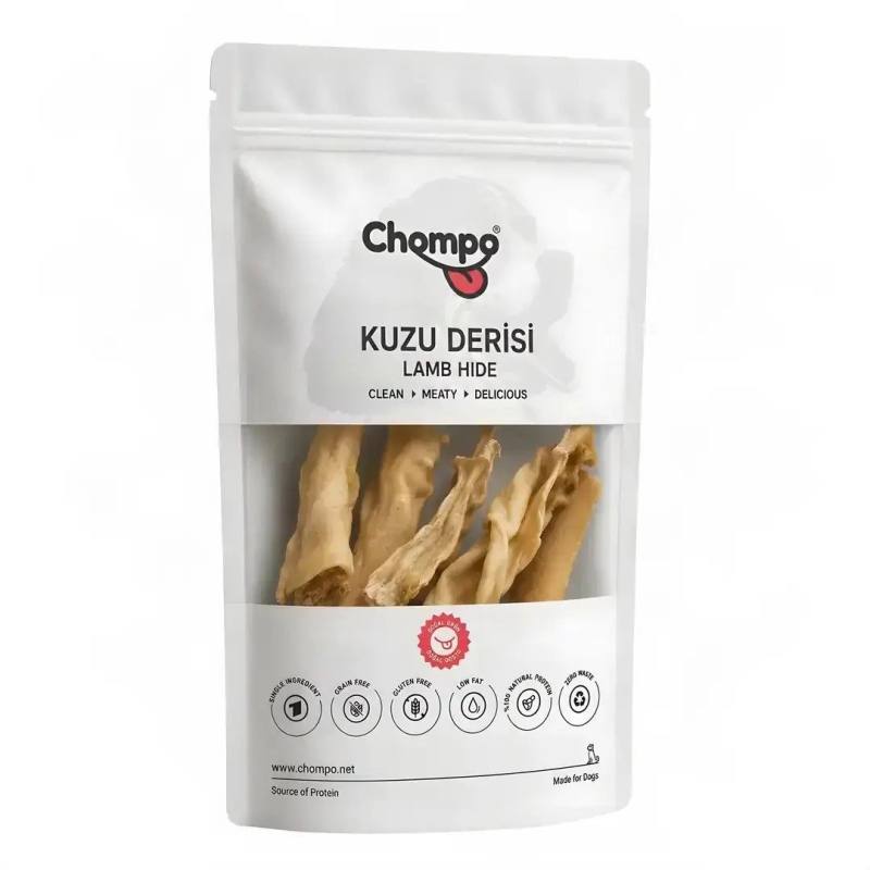 Kuzu Derisi 100% Doğal Katkısız Köpek Ödül Maması 100 Gr