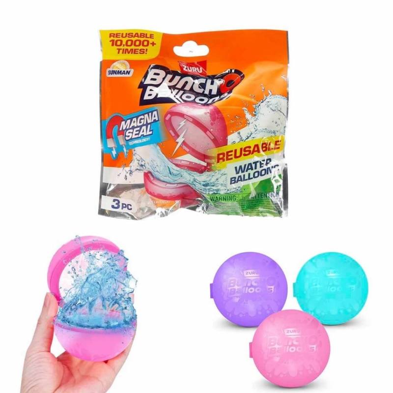 Bunch O Balloons Yeniden Kullanılabilir 3’lü Su Balonu