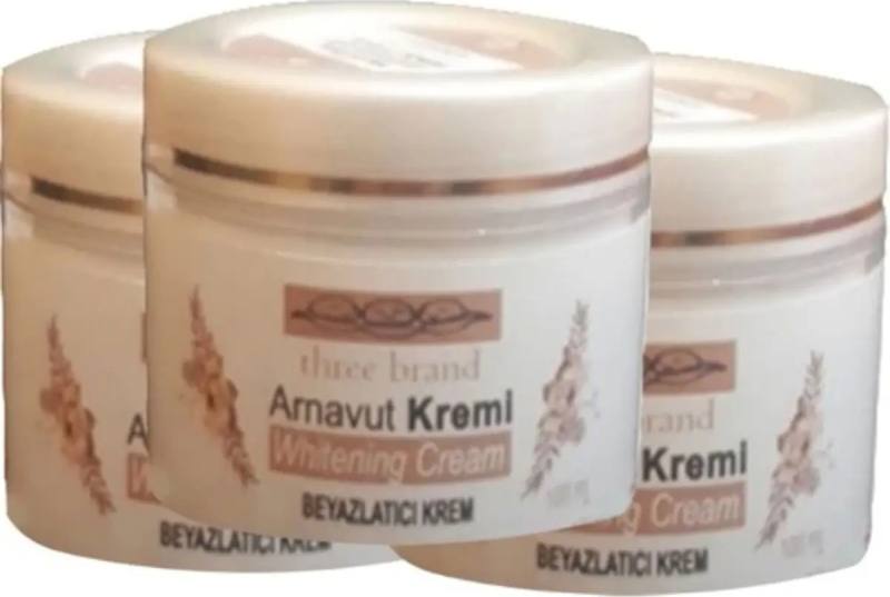 Süper Three Brand Arnavutkremi 3 Adet Adet Whitens Cream Tümbölge  Kremi 100 ml