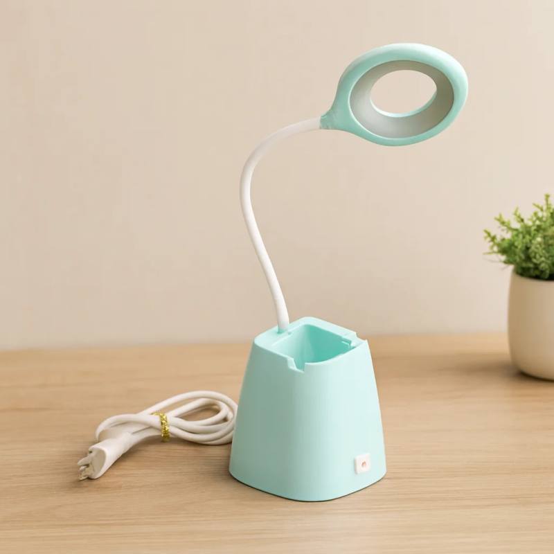 LED Masa Lambası Kalemlikli Ayarlanabilir Kol 2W 780 lux