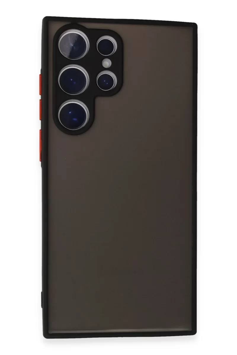 Samsung Galaxy S24 Ultra Uyumlu Kılıf Montreal Silikon Kapak - Siyah