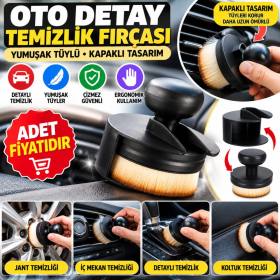 Oto Detay Temizlik Fırçası Yumuşak Tüylü Kapaklı Temizlik Fırçası (adet fiyatıdır)