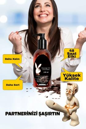 Chocolate Massage Oil 120 Ml Çikolata Aromalı Vücut Masaj Yağ