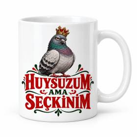 Huysuz Seçkin Tasarımlı Porselen Kupa - MODEL 969
