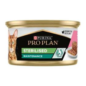Sterilised Somonlu Kısırlaştırılmış Kedi Konservesi 85 Gr