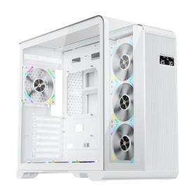 1ST PLAYER RT7 BEYAZ DIGITAL 850W 80+ GOLD FULL MODÜLER 4X12CM ARGB 3 TARAFLI TEMPERLİ CAM USB 3.0 - TYPE C ATX KASA