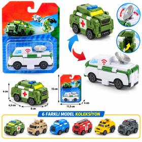 Dönüşen Araçlar Askeri Araçlar Yayın Aracı / Ambulans (adet fiyatıdır)