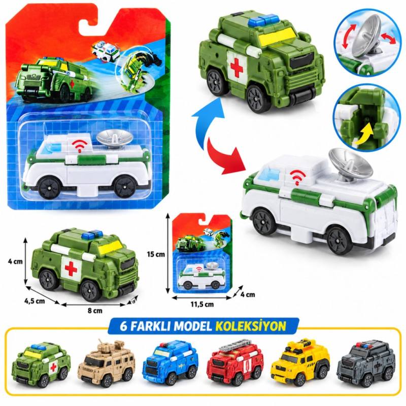 Dönüşen Araçlar Askeri Araçlar Yayın Aracı / Ambulans (adet fiyatıdır)