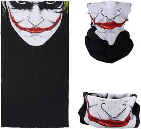 Joker Desenli Çok Amaçlı – Yüz, Boyun ve Bandana Maskesi 5 No