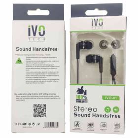 Stereo Earphone Kablolu Kulaklık İvo-01
