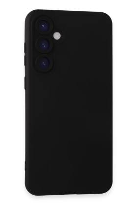 Samsung Galaxy S24 Uyumlu Kılıf Nano içi Kadife Silikon - Siyah